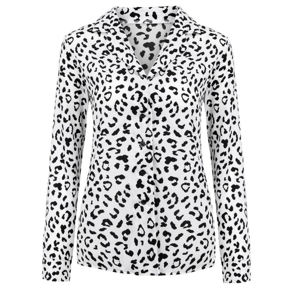 LAST ONE 2 TIMES HOST PICK Animal Print Shirt M/L - Picture 3 of 7